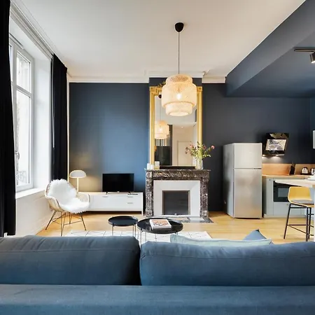 Loft Doryan ! Blue Haussmannien - Centre Gare - Excelsior - 2 A 4 Pers شقة *