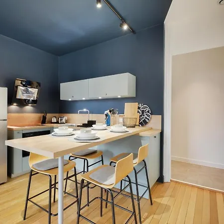 Loft Doryan ! Blue Haussmannien - Centre Gare - Excelsior - 2 A 4 Pers *