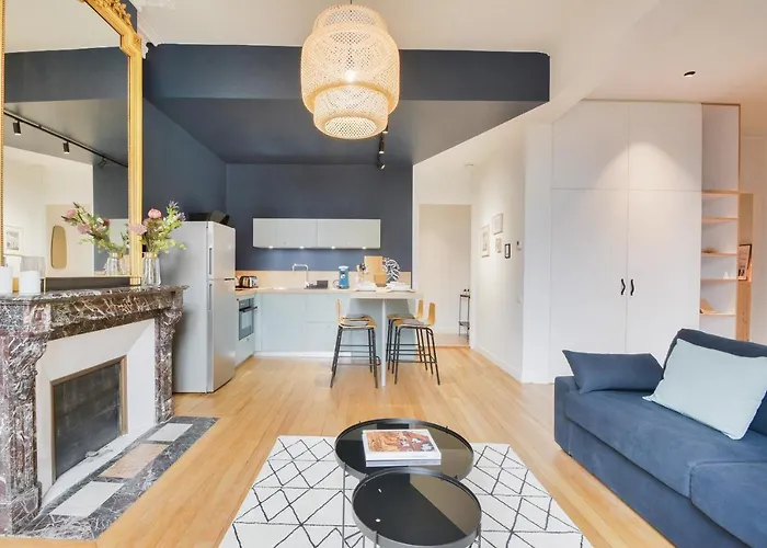 Loft Doryan ! Blue Haussmannien - Centre Gare - Excelsior - 2 A 4 Pers